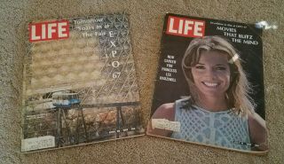 Vintage Life Magazines 1967 World 