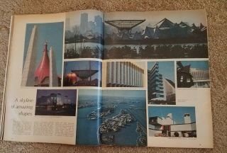 Vintage Life Magazines 1967 World ' s Fair Montreal Expo Joe Frazier Woody Allen 4