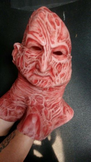 Freddy Krueger Vs Silicone Mask With Silicone Left Hand Brian Wright Fx