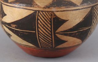 Small Antique Western Acoma,  Native American Indian Pottery Bowl,  NR 4