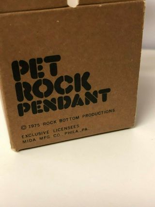 1975 Pet Rock Pendant 5