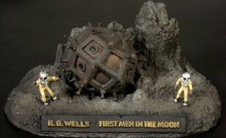 Ray Harryhausen Space Ship First Men In The Moon X - Plus Resin Statue Nib