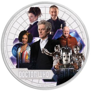 Doctor Who Season 10 - 2017 Niue 1oz Silver Proof Coin