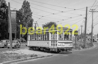 Trolley Negative: Montreal 1977 Decarie Blvd At Snowdon Junction Route 65 1952