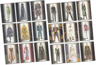 Babylon 5 Special Edition Se - 18 Card " Costumes " Chase Set C1 - C18 - Skybox 1997