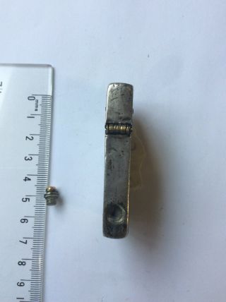 Early Cog Silver Cased Petrol Lighter (hj&co) spares Or Repairs 7
