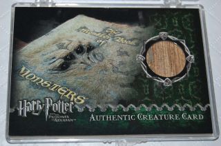 Harry Potter Poa Monster Book Of Monsters Prop Card Artbox