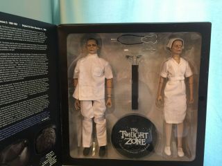 Sideshow The Twilight Zone " Eye Of The Beholder " The Doctor & The Nurse 12 " Figu