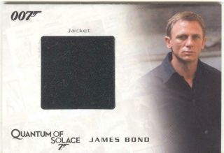 James Bond Archives 2009 Relic Card Qc23 James Bond