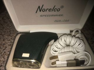 Vintage Norelco Speed Shaver W/ Hard Case Men 