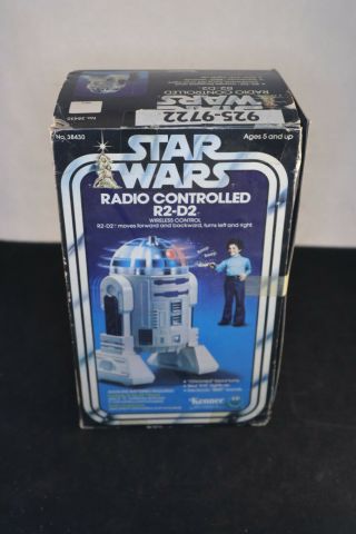 1978 Kenner 38430 Star Wars Radio Controlled R2D2 w Box & Paperwork 8