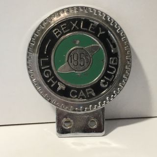 Bexley Light Car Club Badge Vintage Automobile 419