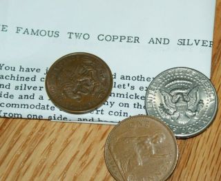 Two Copper,  One Silver (vintage Johnson Products,  Circa 1980) Tmgs