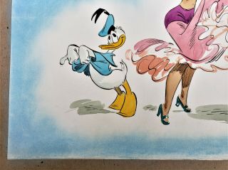 Disney ' s The Three Caballeros 1944 Fred Moore Production / Promo Art 5