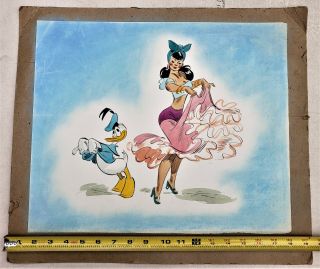 Disney ' s The Three Caballeros 1944 Fred Moore Production / Promo Art 8