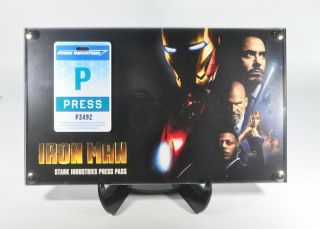 Iron Man - Stark Industries Press Badge Production / Screen