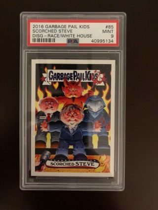 2016 Garbage Pail Kids Gpk Disg - Race To The White House 85 - Scorched Steve