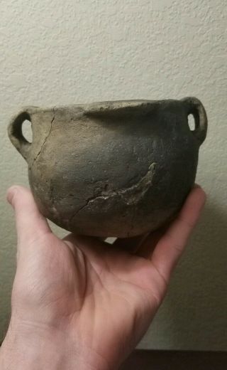 Authentic Mississippian Pottery Jar Artifact