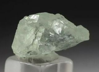 Ultra Rare Fluorescent Gem Green Amazonite Mineral,  Vietnam