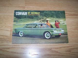 1960 Corvair Car Brochure