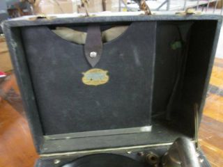 Rare Vintage CARRYOLA MASTER Portable Phonograph Gramophone Record Player 8