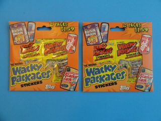 The Wacky Packages Topps 2005 Series 2 - 2/2 Packs (24 Cards)