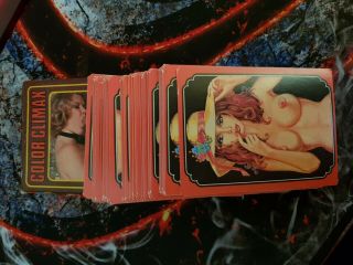 Vintage Beatiful Deluxe Playing Cards With Girls 1979 2