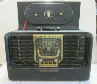 Zenith Transoceanic Shortwave Ham Radio 