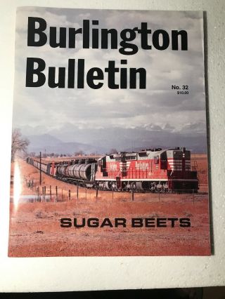 Cb&q Burlington Bulletin No.  32 Sugar Beets