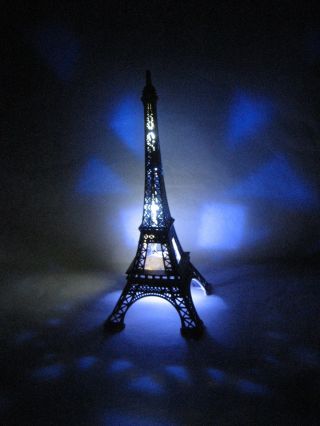 Eiffel Tower Change Color Remote Control Lights Flashing Blinking 50cm France