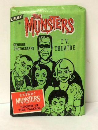 1964 Munsters Wax Pack