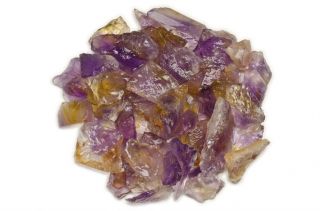 3 Lbs Ametrine Rough Stones - Small Size - Unheated From Bolivia