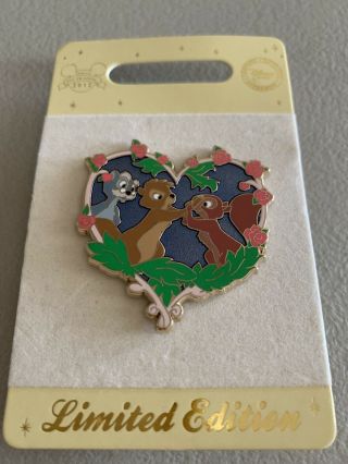 Disney Store Uk Europe Sword In The Stone Squirrels Valentines Day Pin Le 150