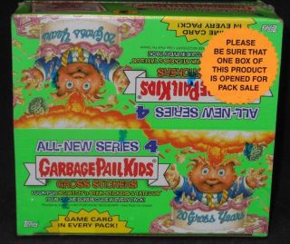 2005 Garbage Pail Kids Ans 4 Factory Box