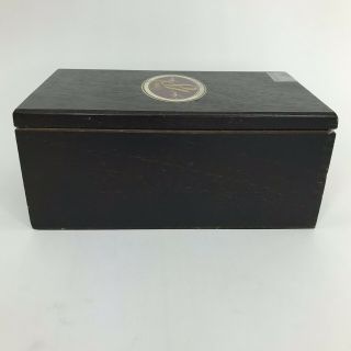 Cusano Double Connecticut Wood Cigar Box Flip Top Lid Aged 18 Years Churchill 4