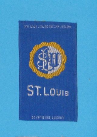 1910s S25 Tobacco / Cigarette / College Silk St Louis University -