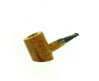 A,  Mironov Horn Insert Poker Pipe Unsmoked