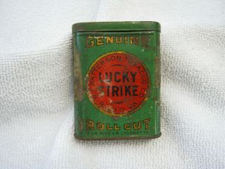 Vintage Lucky Strike Tobacco Pocket Tin