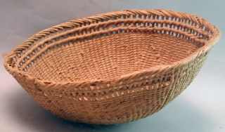 Traditional Amazon Container Wicker Yanomami Rattan Basket Venezuela Ethnix
