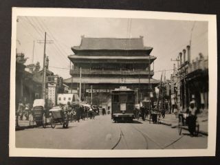 The Street & Market Peiping China Vintage 12 Small Photos Souvenir 1945 - 49 USMC 5