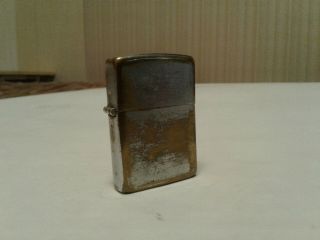 Vintage Zippo Plain Cigarette Lighter 1937 Pat No.  2032695
