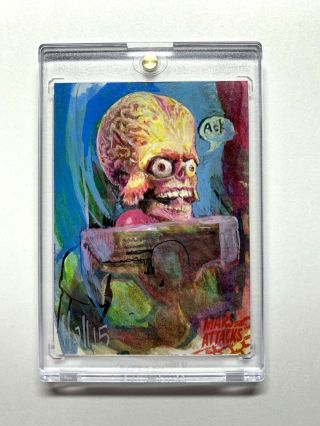 Mars Attacks Occupation Sketch By Charles Hall