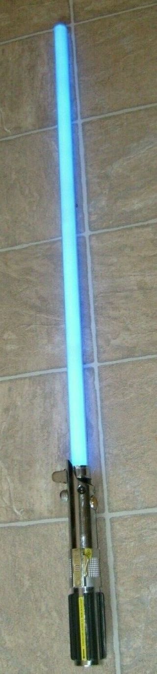 Star Wars Luke Skywalker Force Fx Lightsaber 2005 Full Scale Master Replicas Blu