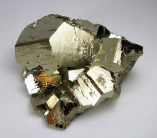 Pyrite Pentadodecahedral Crystals & Arsenopyrites From Peru - Quiruvilca Mine
