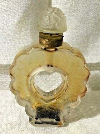 Nina Ricci Coeur Joie Lalique Bottle 3 1/2 "
