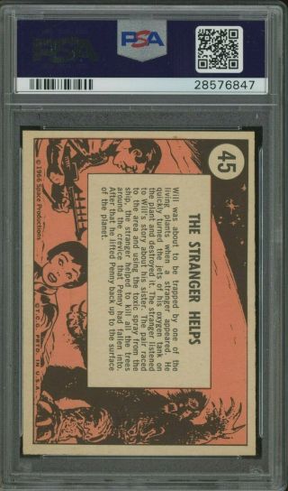 1966 Topps Lost In Space 45 The Stranger Helps PSA 10 GEM POP 1 ONLY 2