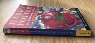 Harry Potter Philosopher ' s Stone 1st Edition 63rd Print Bloomsbury Paperback 4