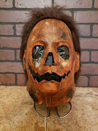 Michael Myers Mask Butchovison Pumpkin Killer Rare Halloween Mask