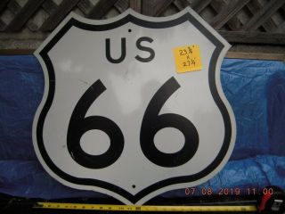Big Route 66 Sign 23 - 3/4 " X 23 - 3/4 "