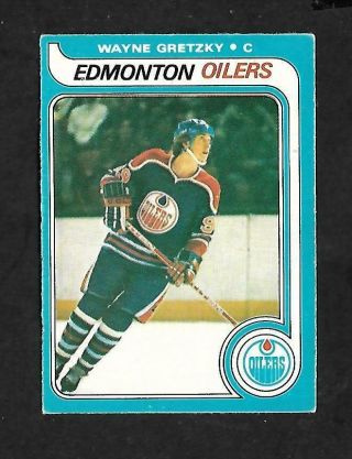 1979 - 80 Opc (o - Pee - Chee) Nhl Hockey: 18 Wayne Gretzky Rc,  Edmonton Oilers